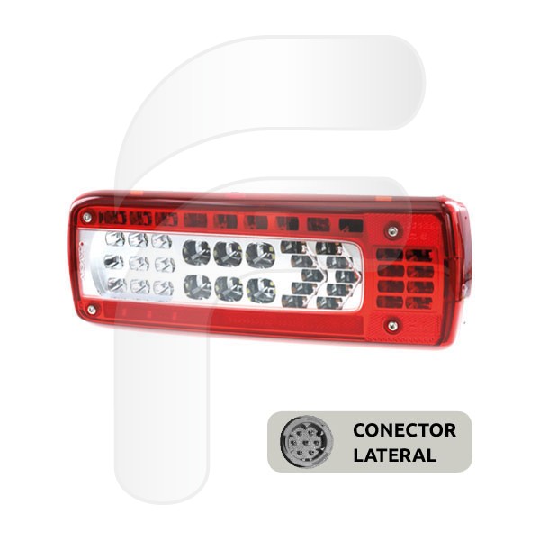 REAR LAMPS REAR LAMPS WITHOUT TRIANGLE WITH RETRO-ALARM VOLVO LC10 
